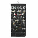Two-sided Jewelry Holder Jewelry Organizer Wall Organizer Pocket Curtain St
