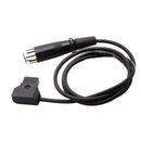 2-Pin D-Tap to 4-Pin XLR for Power Supply Battery Magic Pocket Camera