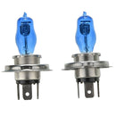 1PAIR H4 HEADLIGHT GLOBES CAR LIGHT BULBS 6000K 100/90W 12V XENON SUPER WHITE GG