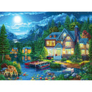 Hut 5D Full Round Diamond Painting DIY Cross Stitch Embroidery (LD320)