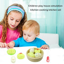 6 Pieces Simulation Food Steamer Set Kids Cooking Kitchen Pretend Play Toys