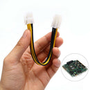 4-Pin to 8-Pin ATX Motherboard CPU Power Supply Adapter Converter CableB.kz