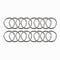 90pcs/Set Hair Braid Dreadlock Beads Braiding Hair Extension Accessories  â„–[