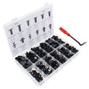 330PCS 12 Sizes Body Retainer Push Pin Rivet Clip Mouldings Trim Panel Car