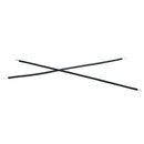 1 set of black copper 30 pcs 24AWG 10CM black color wire electronic wire do B9R8