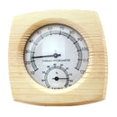Wooden Sauna Hygrothermograph Thermometer