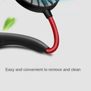 2pcs Mini Lazy Fan USB Dual Cooling Neck Hanging Cooler for Fitness Running Home