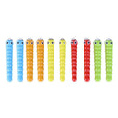 Early childhood education catch worm game color cognitive magnetic strawber