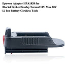 Hpa1820 20V Battery Convert Adapter For Black Decker/Stanley/Porter Cable 2