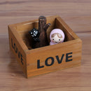 Rustic Natural Wooden Succulent Plant Flower Bed Pot Box  Garden Planter