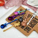 304 Stainless Steel Guitar Shape Coffee Stirring Spoons, Ice Bar Music Crea