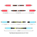 Ballpoint Pen Stationary Marker Men Rotate To Scroll Multi-function Pen Blue Ink