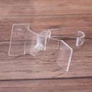 Clear plastic jewelry bangle bracelet watch display stand hold watch holde lj