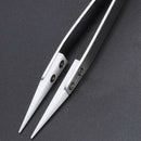 Ceramic tweezers with stainless steel handle Refractory Acid-resistant Poin