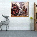 5D DIY Full Drill Diamond Painting Bear Pattern Embroidery Decor (Bear06)