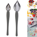 Plate Dish Sauce Painting Pencil Coffee Art Draw Tool Spoon Stainless SteelB Ew
