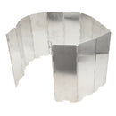Folding Outdoor Camp Stove Windscreen | Aluminum Backpacking Stove Windshield |