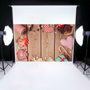 Christmas Tree Elk Gift Backdrop Photography Background Cloth Photographic Prop