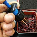 Fishing Tackle Tool Particle Clip Bait Earthworm Red Hook Worm Clip Maggot G7W0