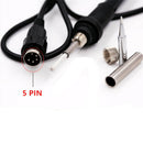 Electric Soldering Iron 5 Pin Welding Hot Air 50W 24V Replacement Repair To T9P6