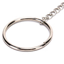 20cm Long Metal Wallet Chain Belt Rock Hipster Pant Jean Keychains Big RingPu JR