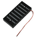 New Plastic 8 X 1.5V AA 2A CELL Battery Holder Storage Box standard 12V Cas