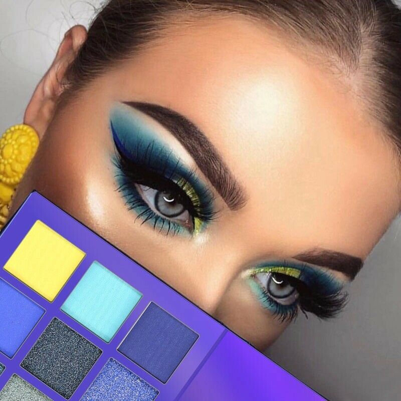 CmaaDu Glitter Eyeshadow Makeup Pallete Matte Eye shadow Palette Shimmer an A4L9