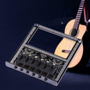 Black Square 6-String Electric Guitar Bridge Guitar Parts Accessories