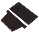 DIY Coffee Leather Wallet Purse Complete Kit with Pre Cut Pre Punch Leather