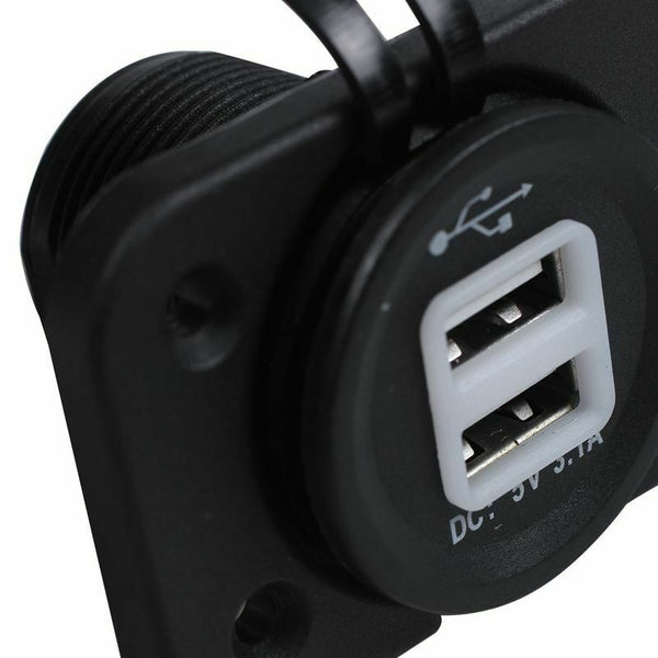 Adapter Charger socket 4 USB Power Adapter 12V LED Car Charger F Ipad D2G3