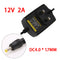 AC to DC 4.0mmx1.7mm 12V 2A Switching Power Supply Adapter