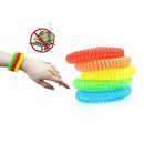10PCS Anti Mosquito Insect Repellent Wrist Hair Band Bracelet Camping Outdoor **
