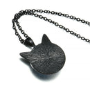 New Nordic Wiccan Wolf Necklace Wiccan Wolf Pendant Jewelry Necklace black