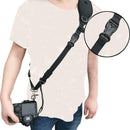 Quick Release DSLR Camera Cuff Wrist Belt Leash Shoulder Strap Sling Buck OSN