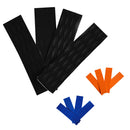 4Pc Portable EVA Skimboard Traction Pad Bar Grip Surfboard SUP Surfing Black