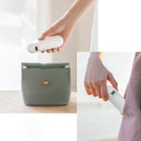 USB Rechargeable Mini Fan Portable Foldable Fan Mobile Phone Stand (White) A