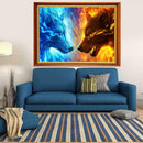 Two Animals 5D Diamond DIY Painting Kit Home Decor Craft 40x30cm