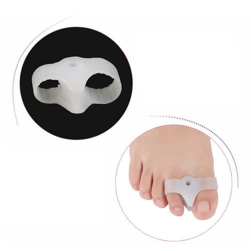 1 Pair Foot Fingers Toe Separator Alignment Bunion Pain Relief Straightener