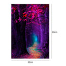 5D Colorful Forest DIY Diamond Embroidery Painting Full Drill Cross Stitch