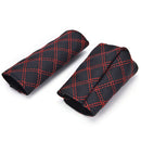 2X/Set Car Hand Brake Leather Case & Gear Shift Case Interior Accessories