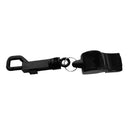 Scuba Diving Emergency Scuba Diving survival whistle with Snap Clip Black