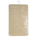 Hanging Jewelry Organizers 80 Pockets Non-Woven Dual Sides Wall Hanging Clo U6C2
