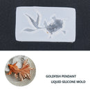 Goldfish Fish Silicone Mold Fondant Chocolate Baking Moulds DIY Craft Decor Tool