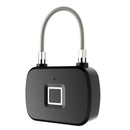 L13 Fingerprint Lock Smart Keyless Anti-Theft Padlock for Travel Suitcase B