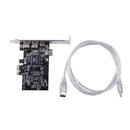 3 Ports 1394A Expansion Card PCI-E to IEEE 1394 1x 4Pin 2x 6Pin DV Video Adapter