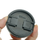 58mm Plastic Snap On Front Lens Cap Cover For SLR DSLR Camera DV Leica Sony P ES
