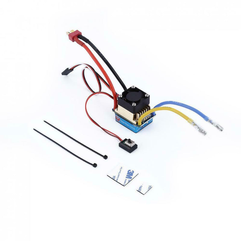 Waterproof Brushed ESC 320A 3S with Fan 5V 3A BEC T Connector