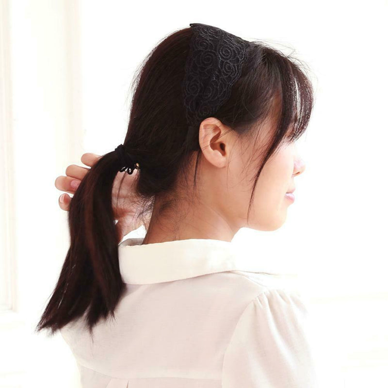 Korean Lace Hollow Headwear Headband Retro Hairdress Headpiece Hair Jewelry A