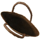 5X(Casual Straw Bag Natural Wicker Tote Bags Women Braided Handbag For Gar S7Z7)