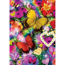 Vibrant Flower Diamond Painting DIY Full Round Drill 5D Needlework (B2412) A
